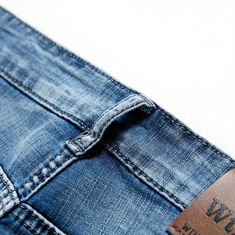 2024 Summer New Men's Denim Shorts Classic Black Blue Thin Section Fashion Slim Business Casual Jeans Shorts Male Brand 2024 Summer New Men's Denim Shorts Classic Black Blue Thin Section Fashion Slim Business Casual Jeans Shorts Male Brand