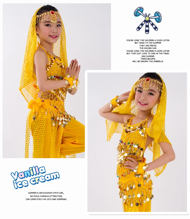 Kids Belly Dance Costumes Set Oriental Dance Girls Belly Dancing India Belly Dance Clothes Bellydance Child Kids Indian 6 Colors Kids Belly Dance Costumes Set Oriental Dance Girls Belly Dancing India Belly Dance Clothes Bellydance Child Kids Indian 6 Colors