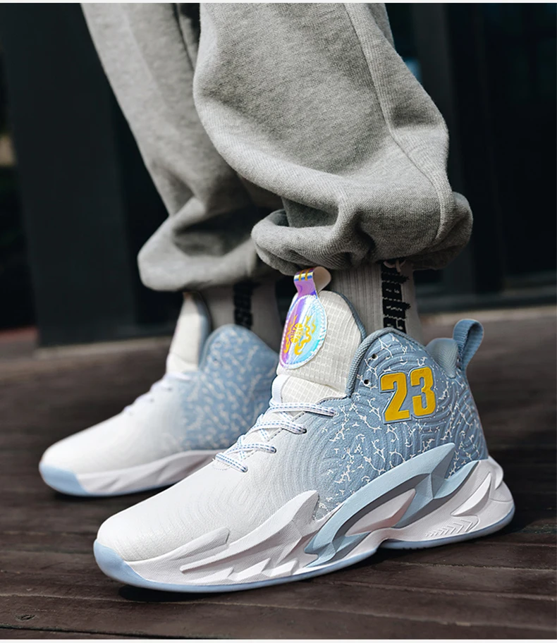 Men Basketball Shoes Breathable Men Non Slip Outdoor Fashion Unisex Sneakers