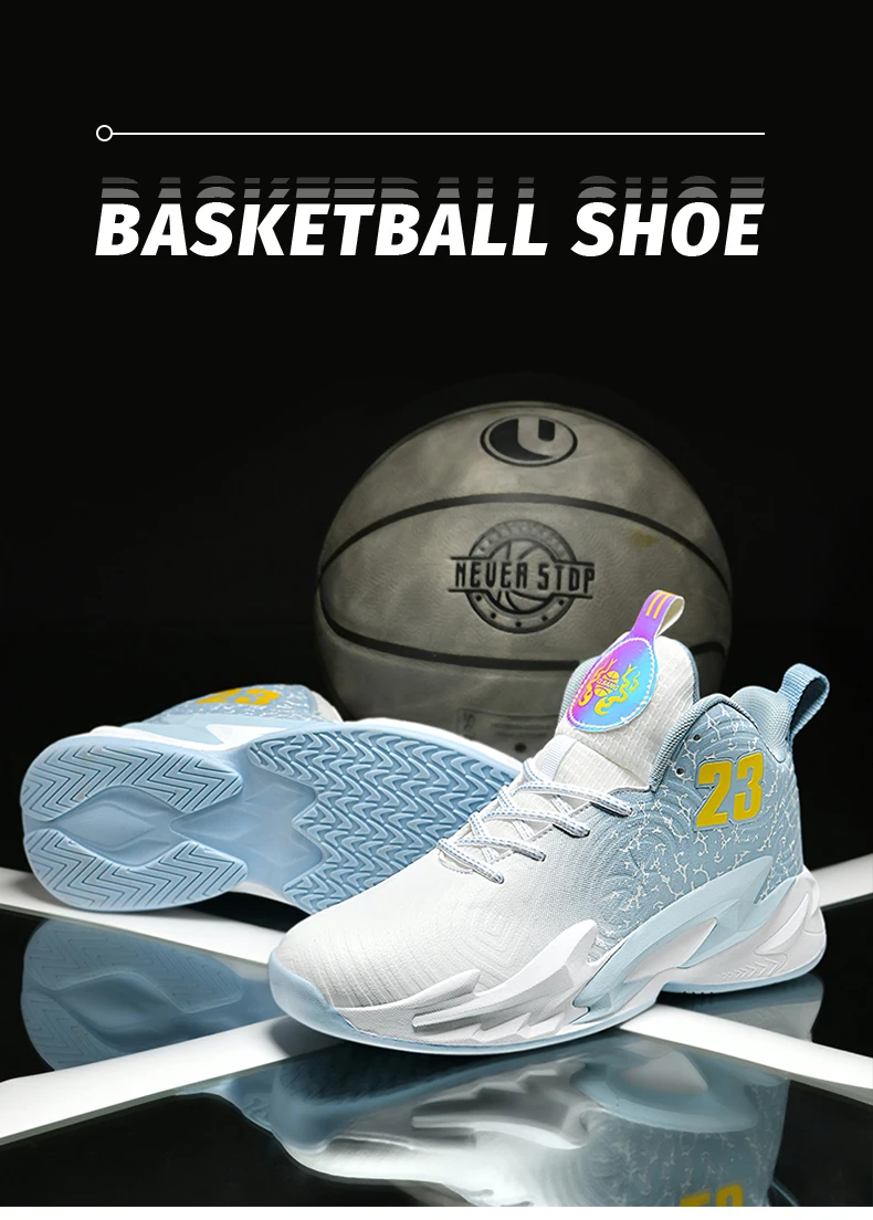 Men Basketball Shoes Breathable Men Non Slip Outdoor Fashion Unisex Sneakers