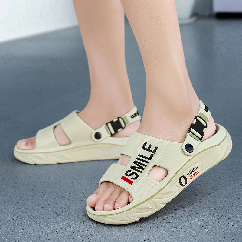 2025 New Men's Massage Slippers Indoor Outdoor Sandals Beach Comfortable Soft Slides Clogs Casual Shoes Men Women Home Slippers 2025 New Men's Massage Slippers Indoor Outdoor Sandals Beach Comfortable Soft Slides Clogs Casual Shoes Men Women Home Slippers
