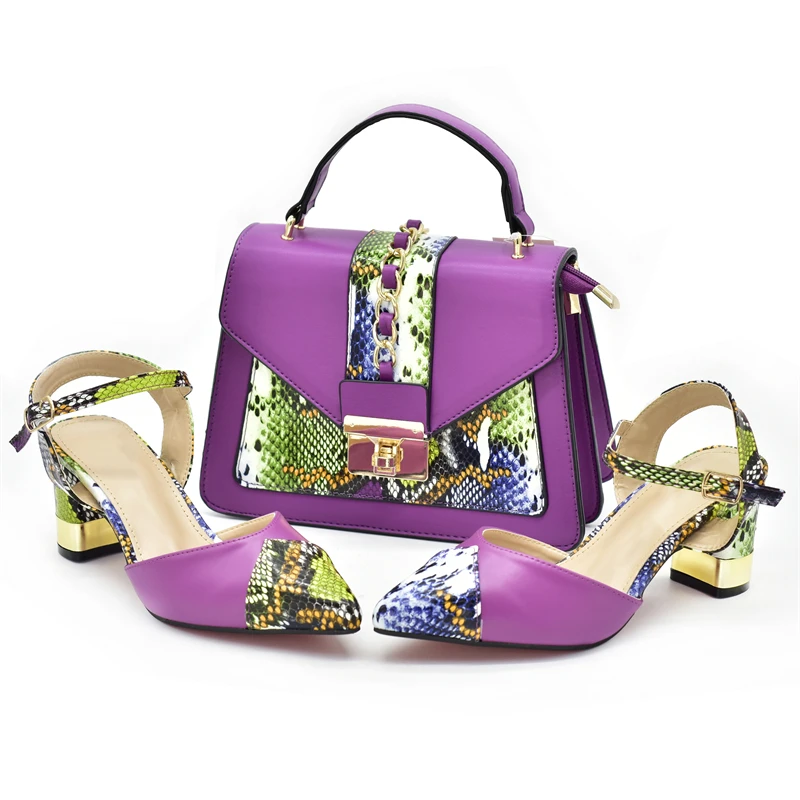 2024 Italian Shoe and Bag Set for Party In Women Luxury Shoes Women Designers Nigerian Women Party Pumps High Heels Sexy Ladies