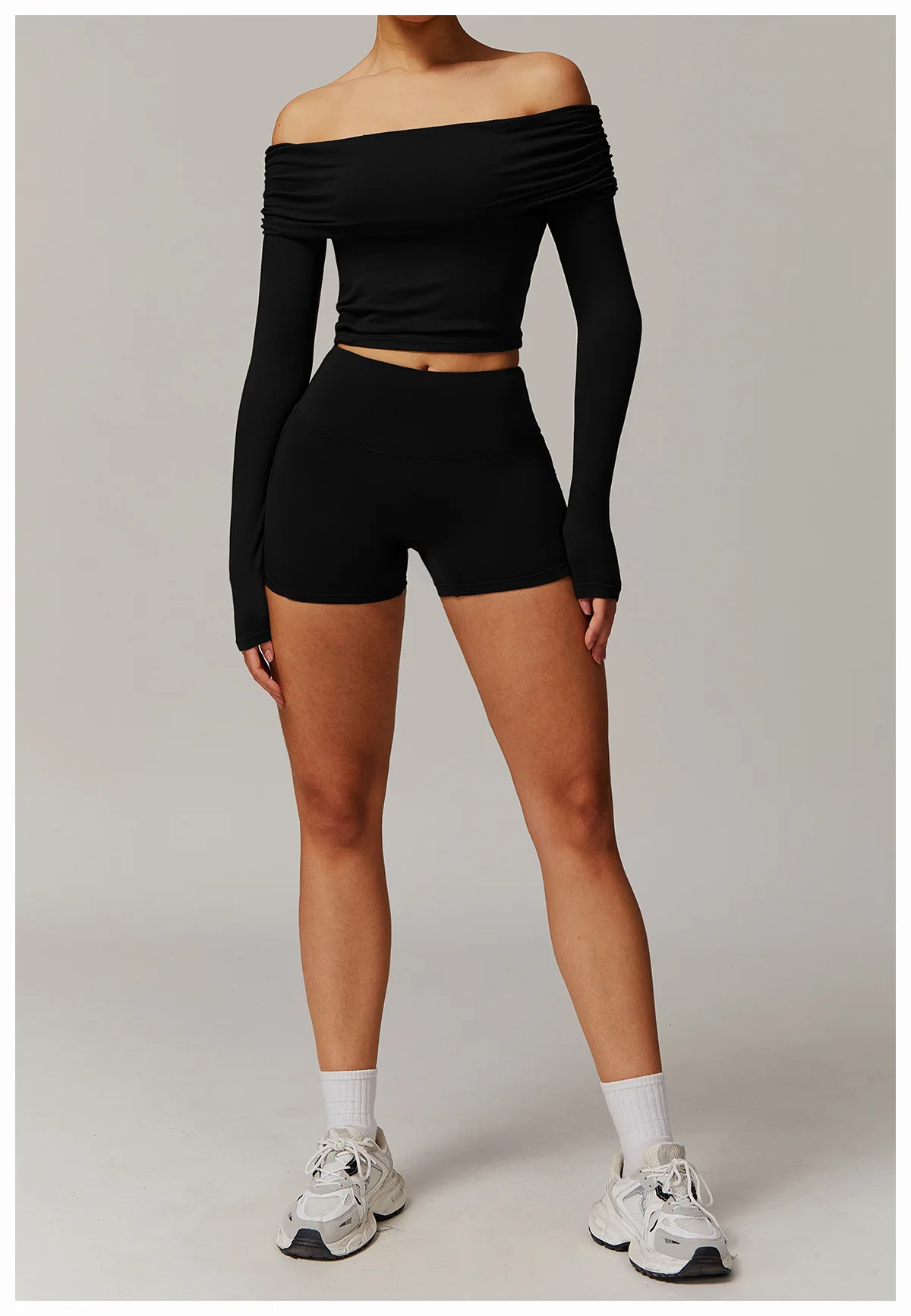 Women Yoga Suit 2PCS Sports Set Quick-Drying Gym Set Women Tracksuit Running Workout Long Sleeve Sports Shirt Yoga Clothing