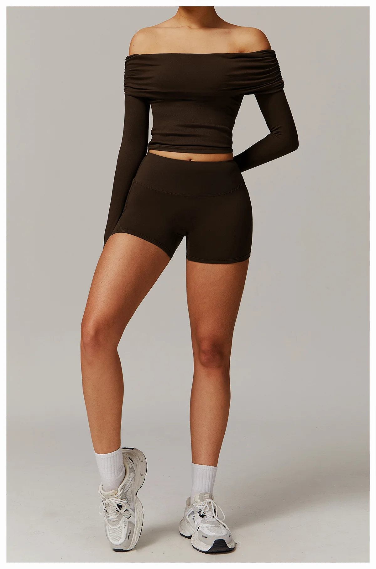 Women Yoga Suit 2PCS Sports Set Quick-Drying Gym Set Women Tracksuit Running Workout Long Sleeve Sports Shirt Yoga Clothing
