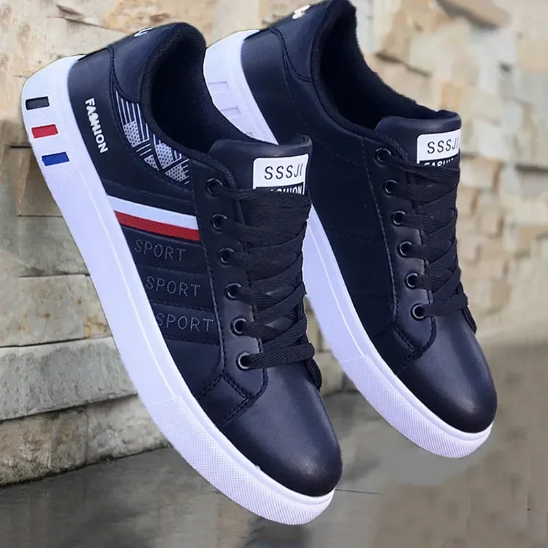 Men's Flats Shoes Luxury Men's Sneakers Spring Autumn 2024 Outdoor Sport Shoes for Men Fashion Vulcanized Shoe Tenis Para Hombre Men's Flats Shoes Luxury Men's Sneakers Spring Autumn 2024 Outdoor Sport Shoes for Men Fashion Vulcanized Shoe Tenis Para Hombre