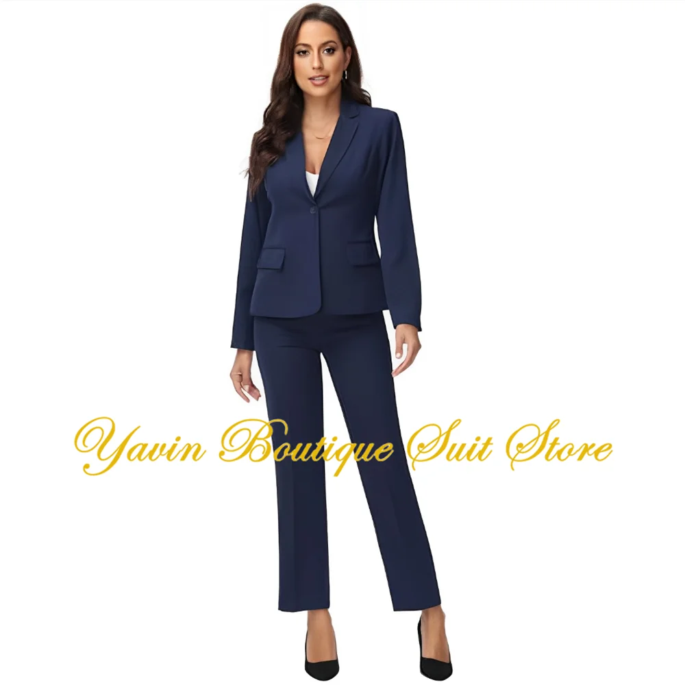 Women Suits 2 Piece Set Pants Business Suits for Women Suits for Work Professional Ladies Pants Suits
