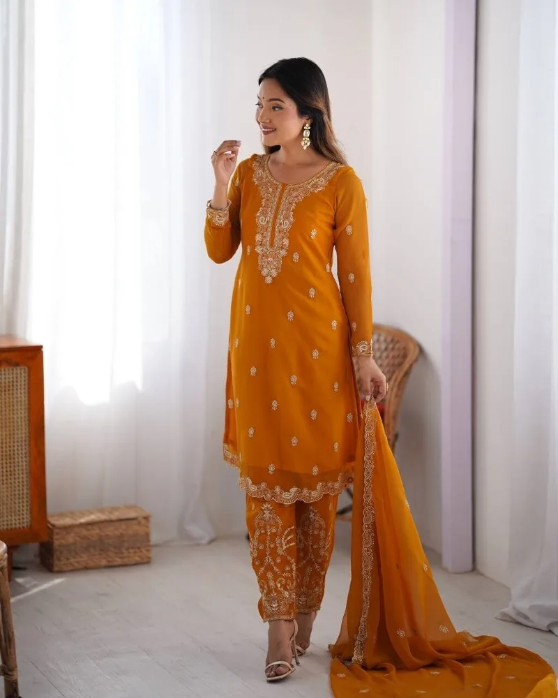 Indian Dress Pakistani Salwar Kameez Party Wear Suit Wedding