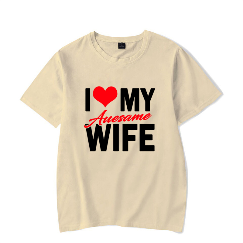I Love My Awesome Wife Husband T Shirts Honeymoon Couple Outfits Dating Couples Anniversary Gifts Men Women Tee Shirt Oversize I Love My Awesome Wife Husband T Shirts Honeymoon Couple Outfits Dating Couples Anniversary Gifts Men Women Tee Shirt Oversize