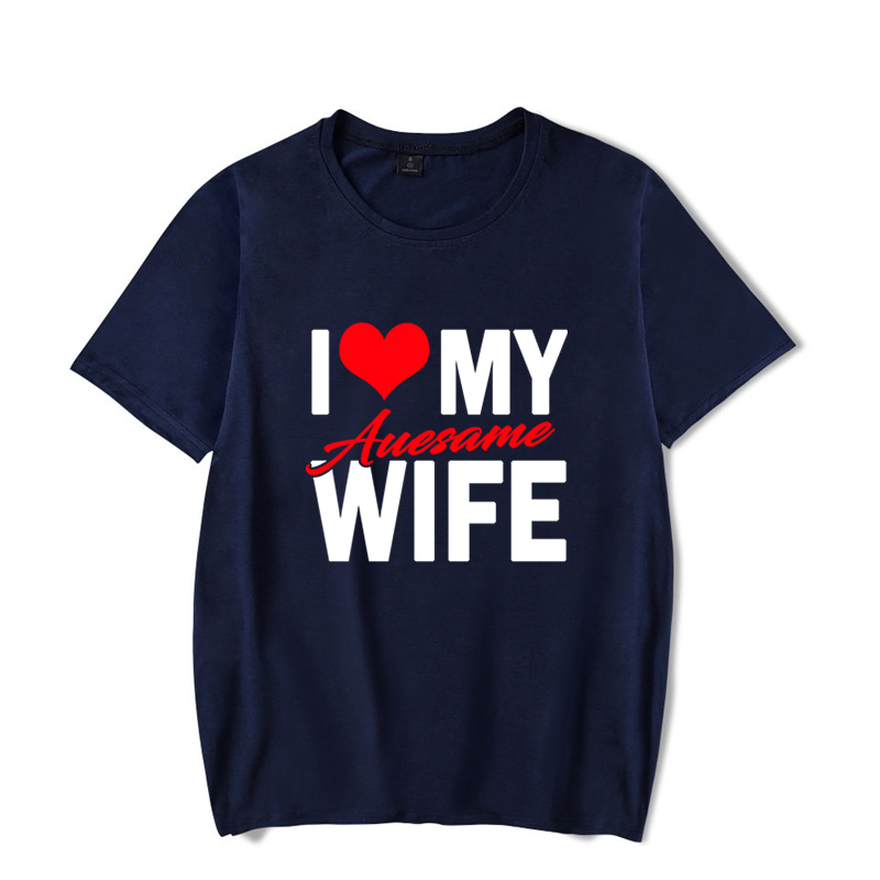 I Love My Awesome Wife Husband T Shirts Honeymoon Couple Outfits Dating Couples Anniversary Gifts Men Women Tee Shirt Oversize I Love My Awesome Wife Husband T Shirts Honeymoon Couple Outfits Dating Couples Anniversary Gifts Men Women Tee Shirt Oversize