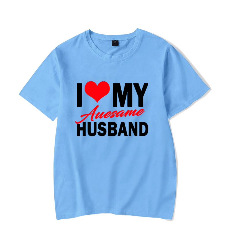 I Love My Awesome Wife Husband T Shirts Honeymoon Couple Outfits Dating Couples Anniversary Gifts Men Women Tee Shirt Oversize I Love My Awesome Wife Husband T Shirts Honeymoon Couple Outfits Dating Couples Anniversary Gifts Men Women Tee Shirt Oversize