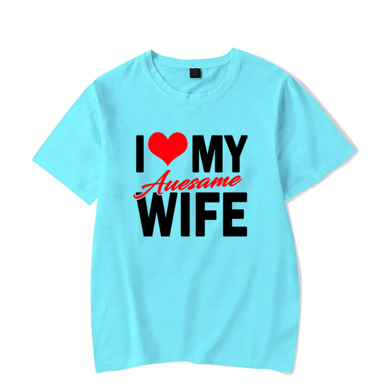 I Love My Awesome Wife Husband T Shirts Honeymoon Couple Outfits Dating Couples Anniversary Gifts Men Women Tee Shirt Oversize I Love My Awesome Wife Husband T Shirts Honeymoon Couple Outfits Dating Couples Anniversary Gifts Men Women Tee Shirt Oversize
