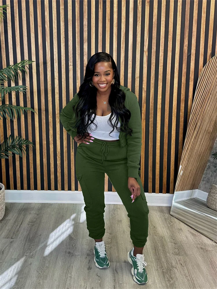 Wmstar Two Piece Outfits for Women Sport Suit Matching Tracksuit Casual Top and Pants Sets Fall Clothes Wholesale Dropshipping Wmstar Two Piece Outfits for Women Sport Suit Matching Tracksuit Casual Top and Pants Sets Fall Clothes Wholesale Dropshipping