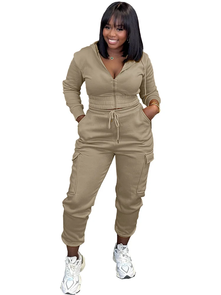 Wmstar Two Piece Outfits for Women Sport Suit Matching Tracksuit Casual Top and Pants Sets Fall Clothes Wholesale Dropshipping Wmstar Two Piece Outfits for Women Sport Suit Matching Tracksuit Casual Top and Pants Sets Fall Clothes Wholesale Dropshipping