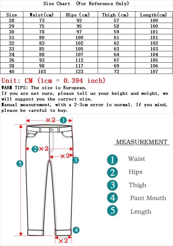 2025 New Stretch Jeans Men's Regular Classic Business Slim Trousers Black Blue Straight Male Brand Clothing Pants Size 28-40