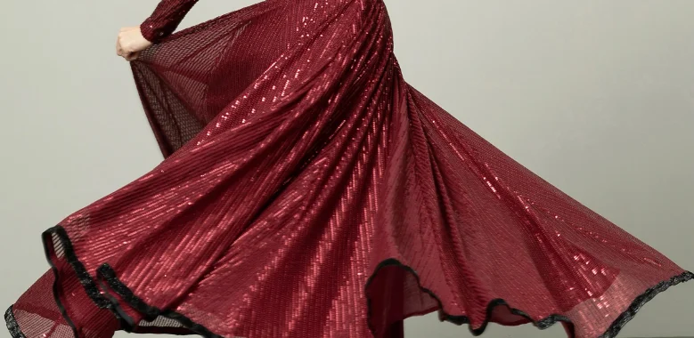 Indian Women's Dance Costume Performance Sari Big Skirt Set Indian Women's Dance Costume Performance Sari Big Skirt Set