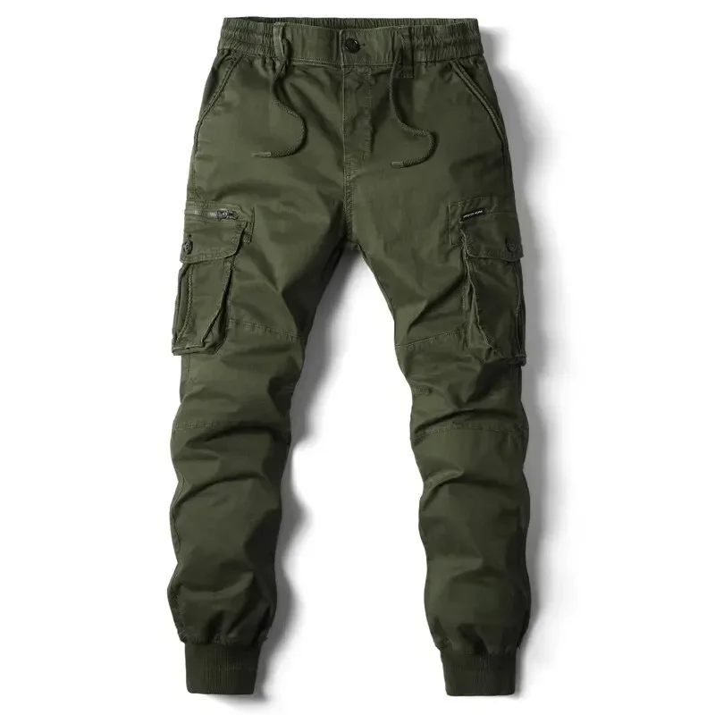 Cargo Pants Men Jogging Casual Pants Cotton Full Length Men Khaki Pants Trousers Cargo Pants Men Jogging Casual Pants Cotton Full Length Men Khaki Pants Trousers