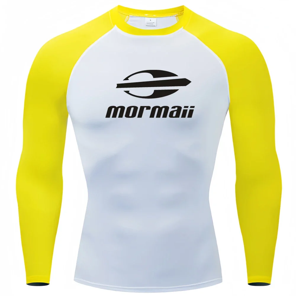 Surfing Swimming Diving T-Shirts Tight Long Sleeve Rash Guard Swimwear Men's UV Protection Surf Clothing Beach Floatsuit Tops Surfing Swimming Diving T-Shirts Tight Long Sleeve Rash Guard Swimwear Men's UV Protection Surf Clothing Beach Floatsuit Tops