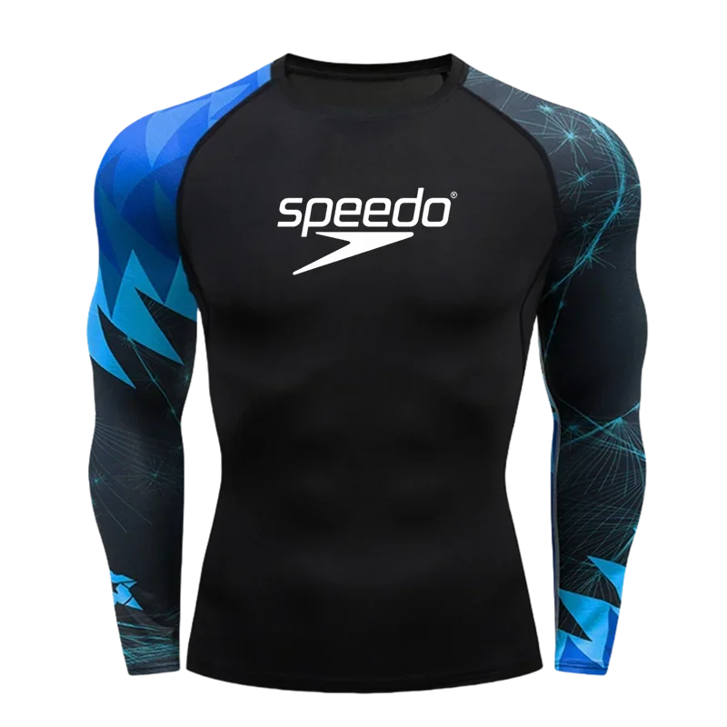 Gym Fitness Compression Men T Shirt Quick Dry Mens Running Tee Rashgard Jiu Jitsu Tight T-shirts Men Exercise Jerseys Training