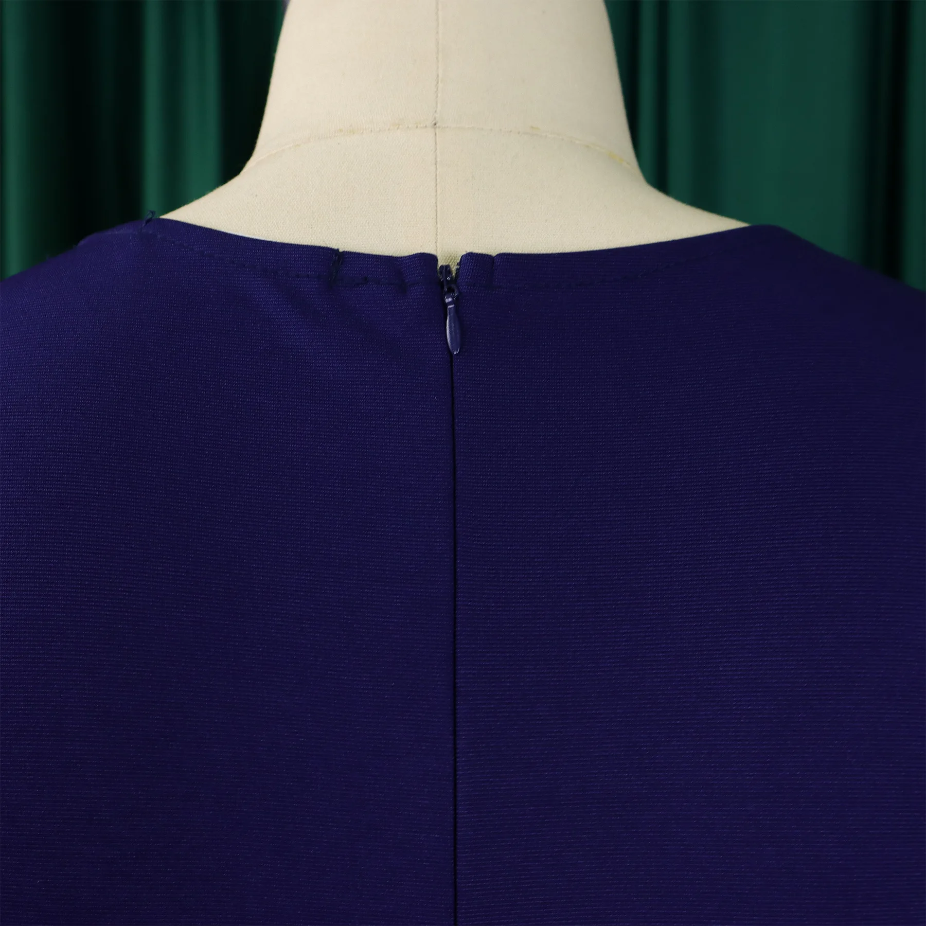 Summer New 2025 Women's Solid Color V-Neck Short Sleeve Dress Pencil Skirt Waist Tunle Material Fashionable Casual Maxi Dress