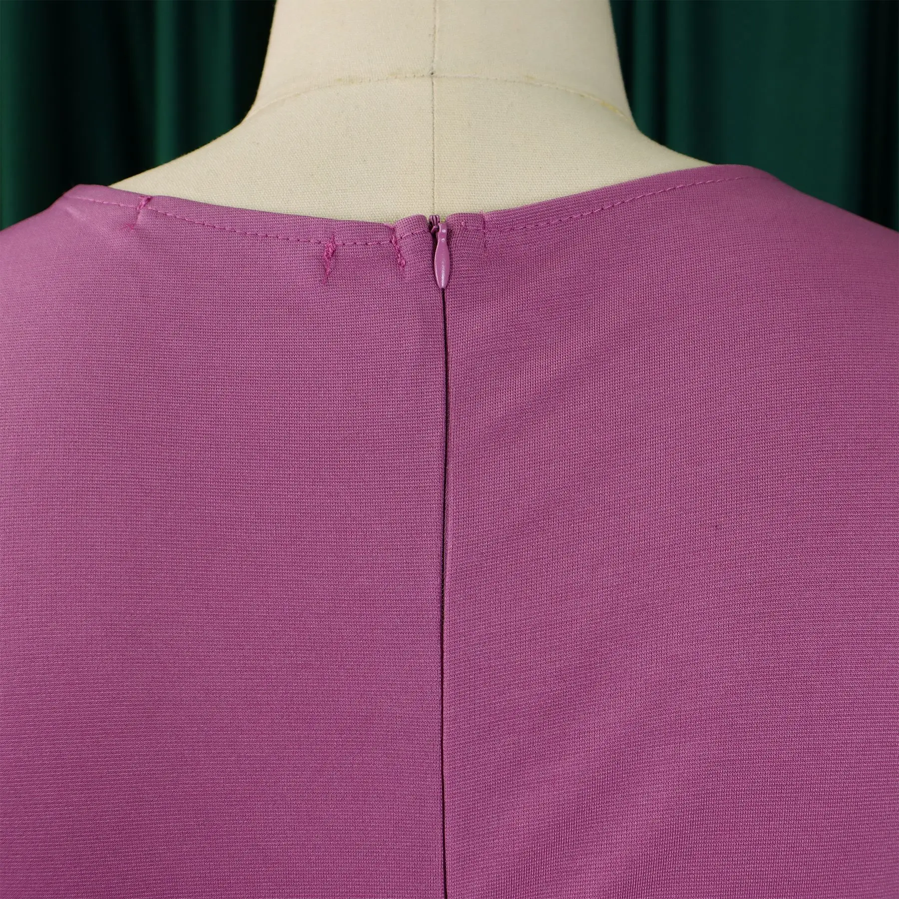 Summer New 2025 Women's Solid Color V-Neck Short Sleeve Dress Pencil Skirt Waist Tunle Material Fashionable Casual Maxi Dress