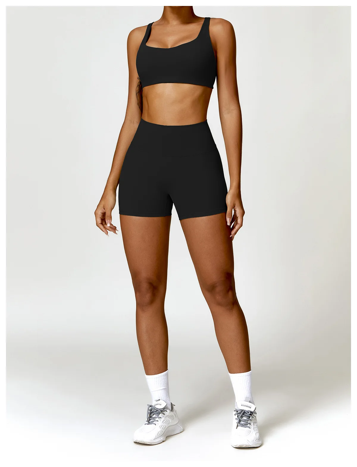 Yoga Set 2PCS Women Gym Long Sleeve Seamless Sportswear Workout Clothes Athletic Wear Legging Fitness Bra Crop Top Sports Suits Yoga Set 2PCS Women Gym Long Sleeve Seamless Sportswear Workout Clothes Athletic Wear Legging Fitness Bra Crop Top Sports Suits