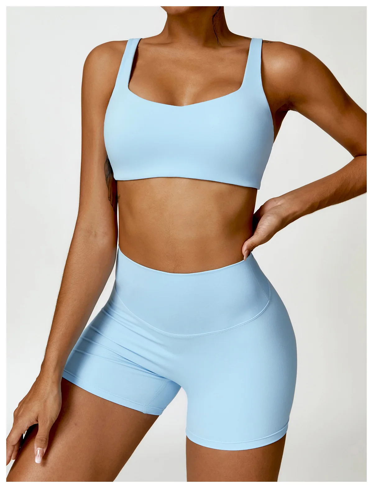 Yoga Set 2PCS Women Gym Long Sleeve Seamless Sportswear Workout Clothes Athletic Wear Legging Fitness Bra Crop Top Sports Suits Yoga Set 2PCS Women Gym Long Sleeve Seamless Sportswear Workout Clothes Athletic Wear Legging Fitness Bra Crop Top Sports Suits