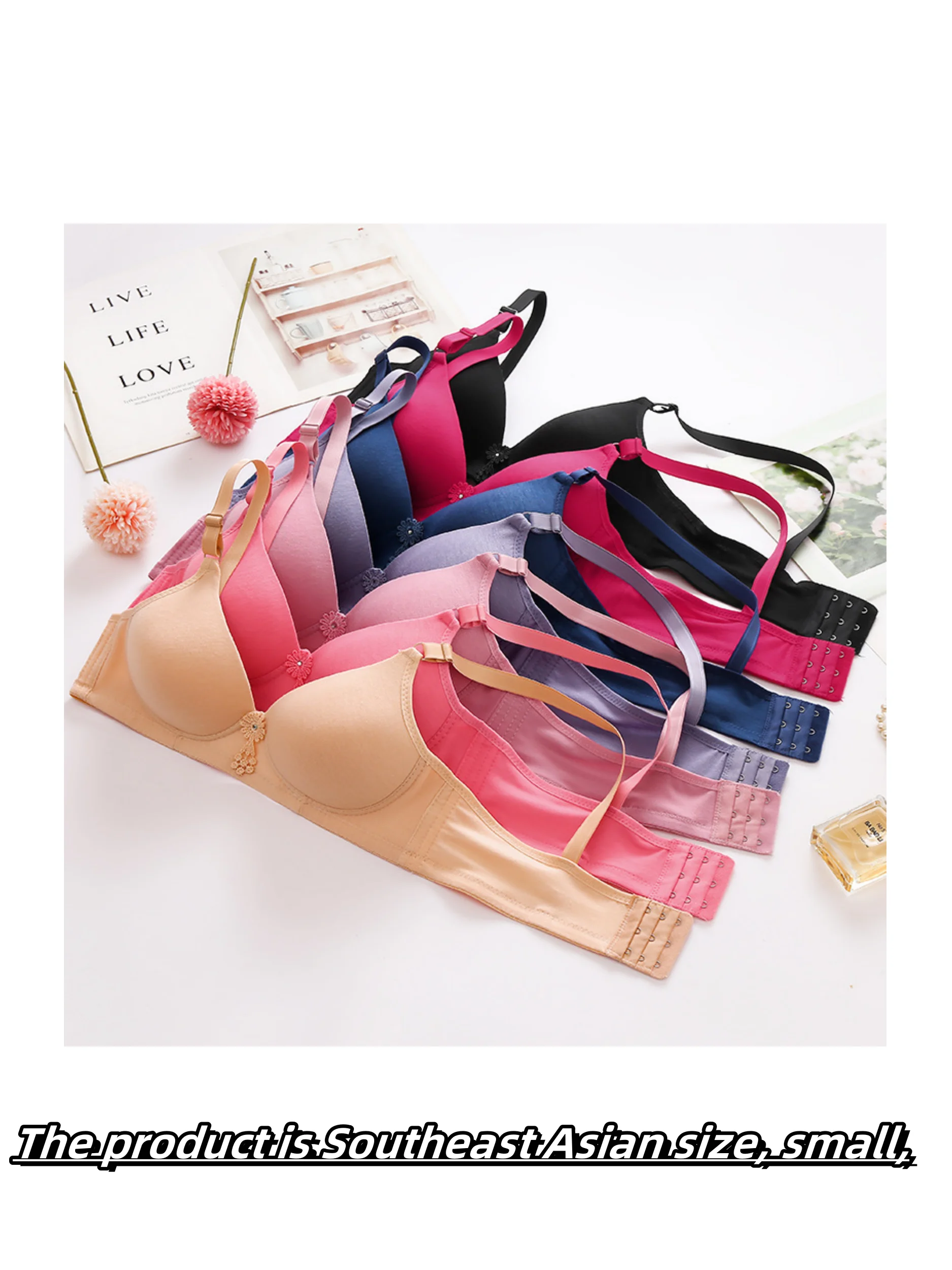 Large Size Without Steel Ring Comfortable Breathable Gathered Ladies Underwear Non-magnetic Thin Cup Glossy Obese Sister Bra Large Size Without Steel Ring Comfortable Breathable Gathered Ladies Underwear Non-magnetic Thin Cup Glossy Obese Sister Bra