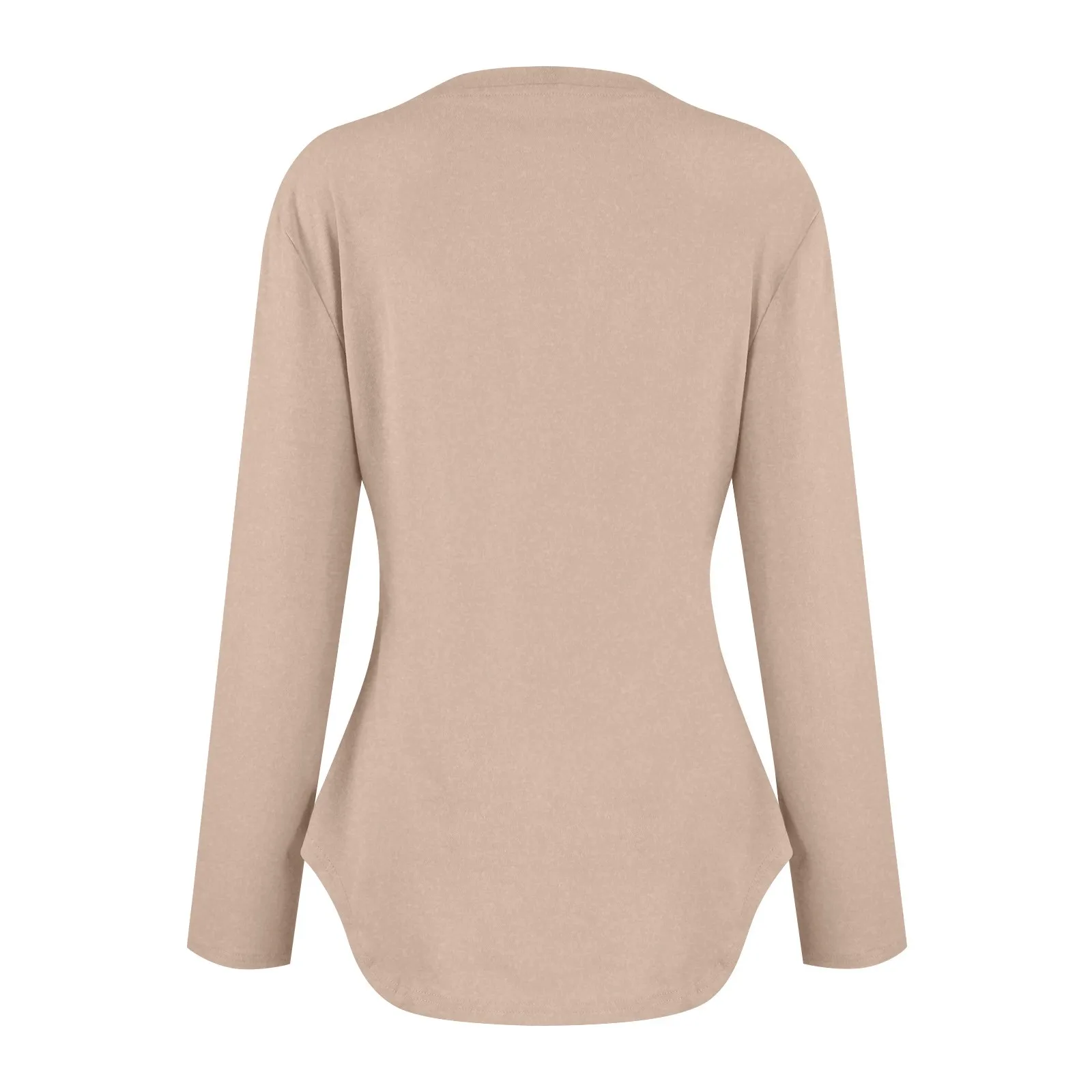 Traf 2024 Mujer Womens Long Sleeve Round Neck Shirts Side Split Basic Loose Tunic Tops Casual Shirts Ropa De Mujer Fashion