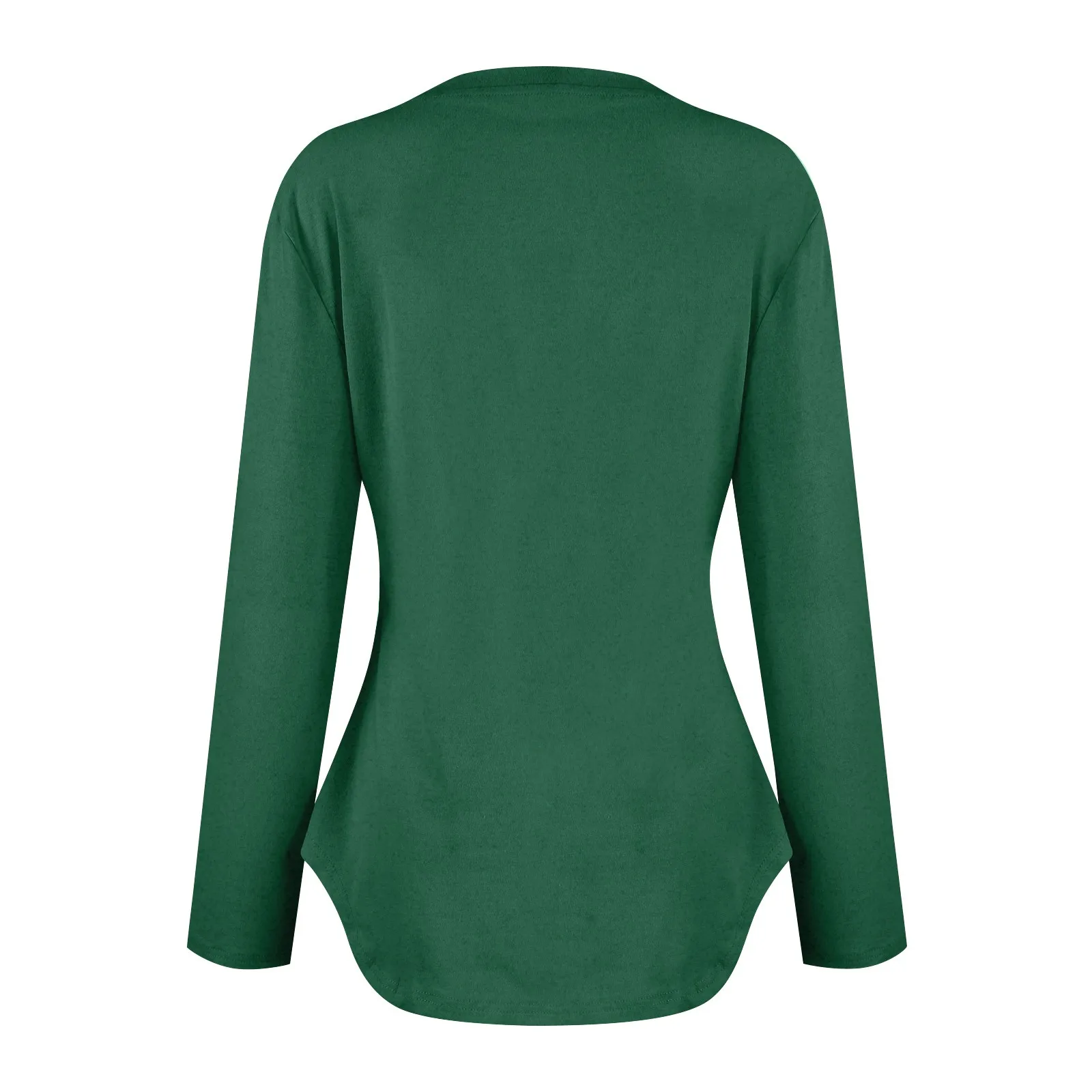 Traf 2024 Mujer Womens Long Sleeve Round Neck Shirts Side Split Basic Loose Tunic Tops Casual Shirts Ropa De Mujer Fashion