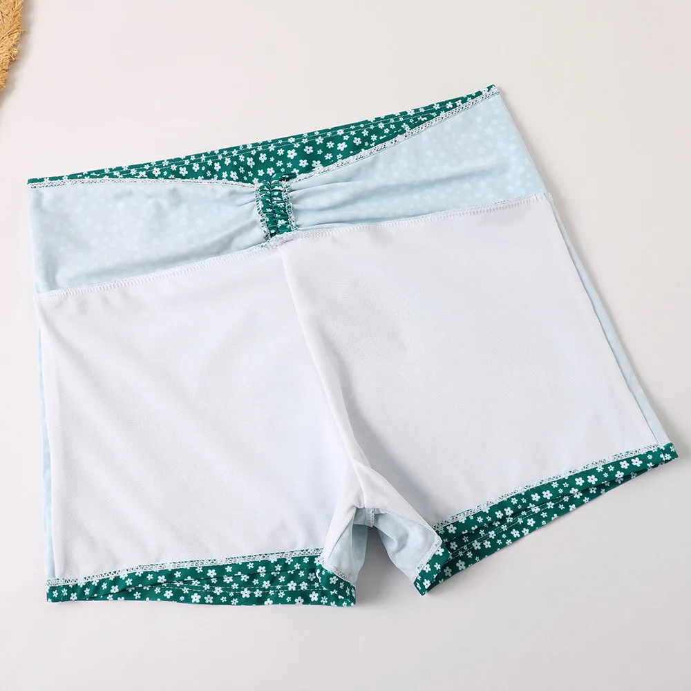 High Waist Bikini Swimsuit Women 2023 Push Up Bikini Floral Swimsuit Print Bikini boxers Swimwear Swim Trunks Bathing Suit