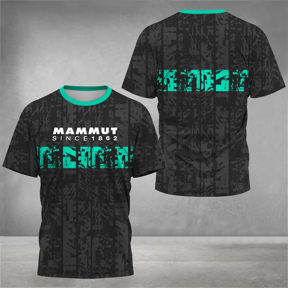 Men's Hiking Outdoor T-Shirt Fashion 3D Printed Design T Shirts For Men Wall Climbing And Trail Running Camping Drifit Clothing