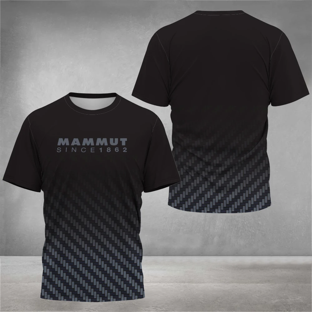 Men's Hiking Outdoor T-Shirt Fashion 3D Printed Design T Shirts For Men Wall Climbing And Trail Running Camping Drifit Clothing