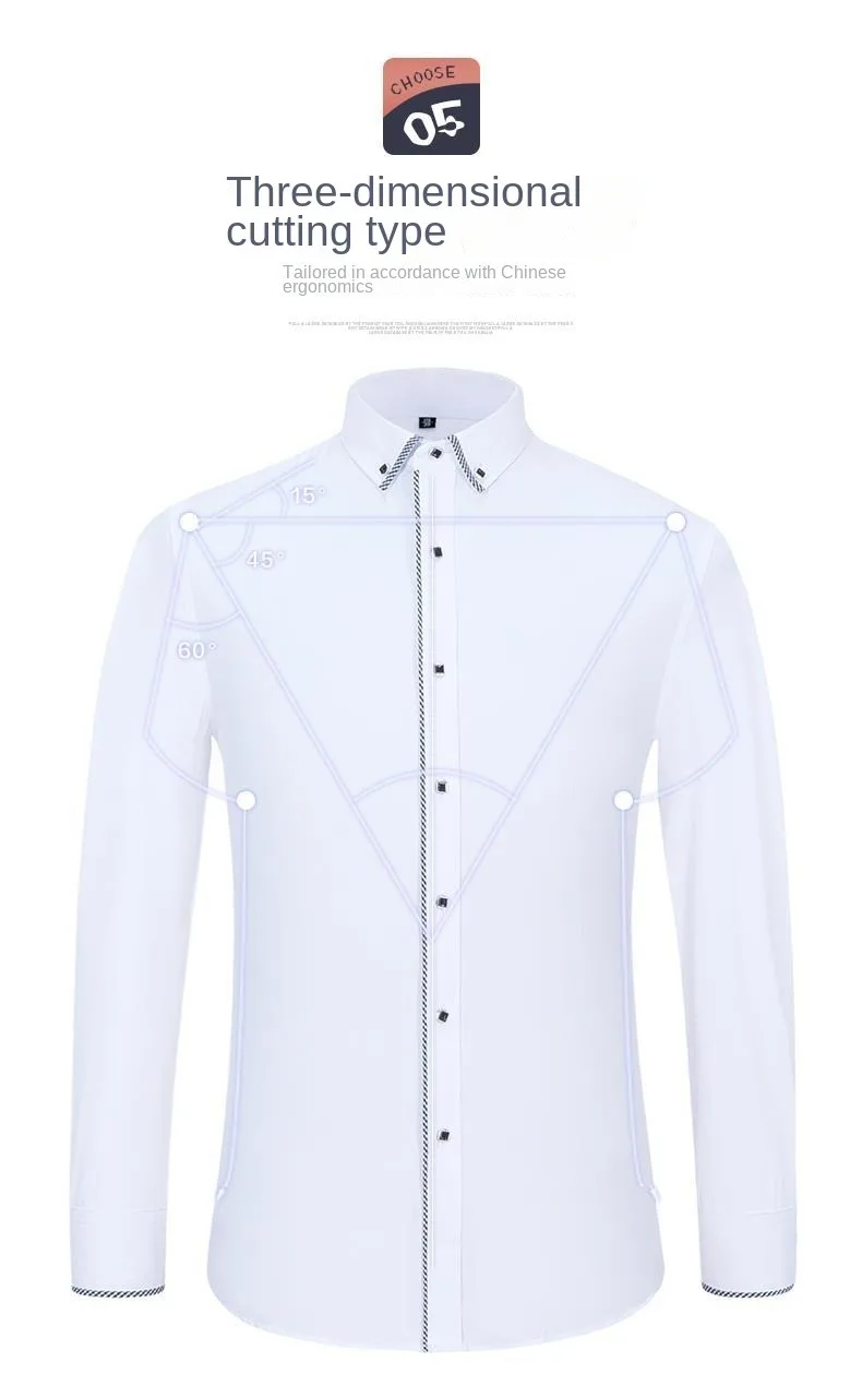 White Shirt for Men Long Sleeves Office Business Button-down Dress Shirts Casual Male Korean Fashion Slim Fit 5XL 6XL 7XL 8XL White Shirt for Men Long Sleeves Office Business Button-down Dress Shirts Casual Male Korean Fashion Slim Fit 5XL 6XL 7XL 8XL