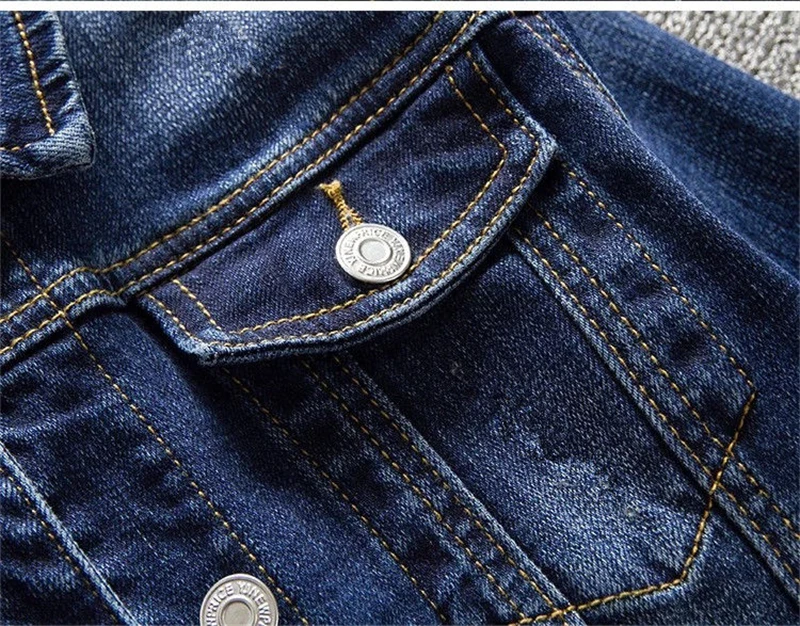 2024 Autumn Women's Casual Denim Jacket Jacket Women's Long-Sleeved Single-Breasted Jeans Jacket Women's Short Top 2024 Autumn Women's Casual Denim Jacket Jacket Women's Long-Sleeved Single-Breasted Jeans Jacket Women's Short Top