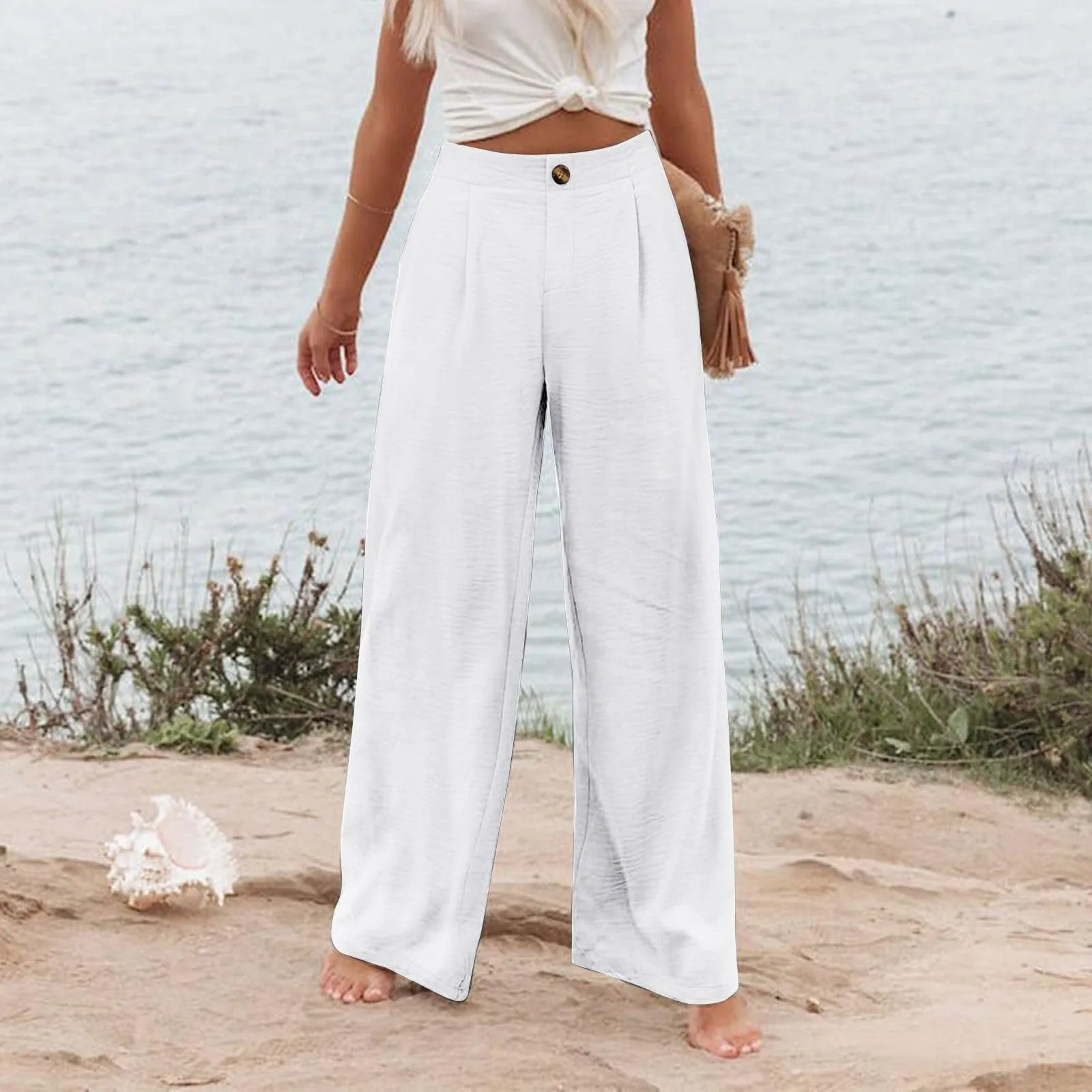 Stripe Women Pants High Waist Loose Wide Leg Pants Women Casual Straight Trousers Women Fashion High Street Suit Women's Pants Stripe Women Pants High Waist Loose Wide Leg Pants Women Casual Straight Trousers Women Fashion High Street Suit Women's Pants