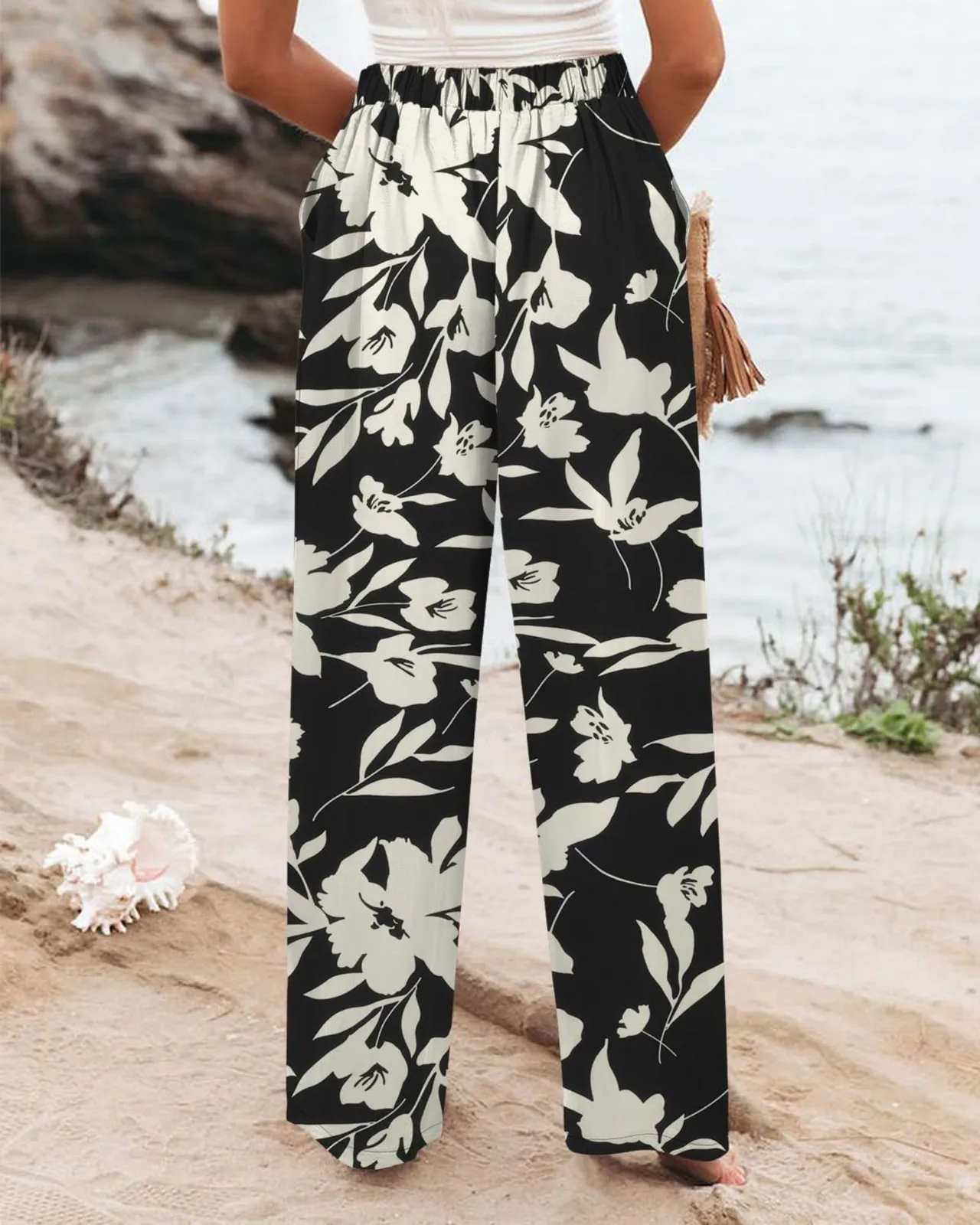 Stripe Women Pants High Waist Loose Wide Leg Pants Women Casual Straight Trousers Women Fashion High Street Suit Women's Pants Stripe Women Pants High Waist Loose Wide Leg Pants Women Casual Straight Trousers Women Fashion High Street Suit Women's Pants