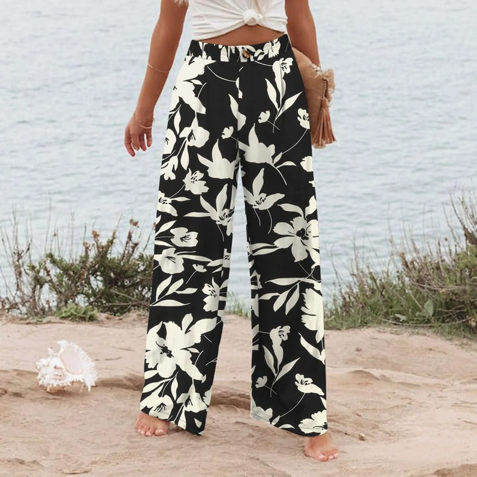 Stripe Women Pants High Waist Loose Wide Leg Pants Women Casual Straight Trousers Women Fashion High Street Suit Women's Pants Stripe Women Pants High Waist Loose Wide Leg Pants Women Casual Straight Trousers Women Fashion High Street Suit Women's Pants