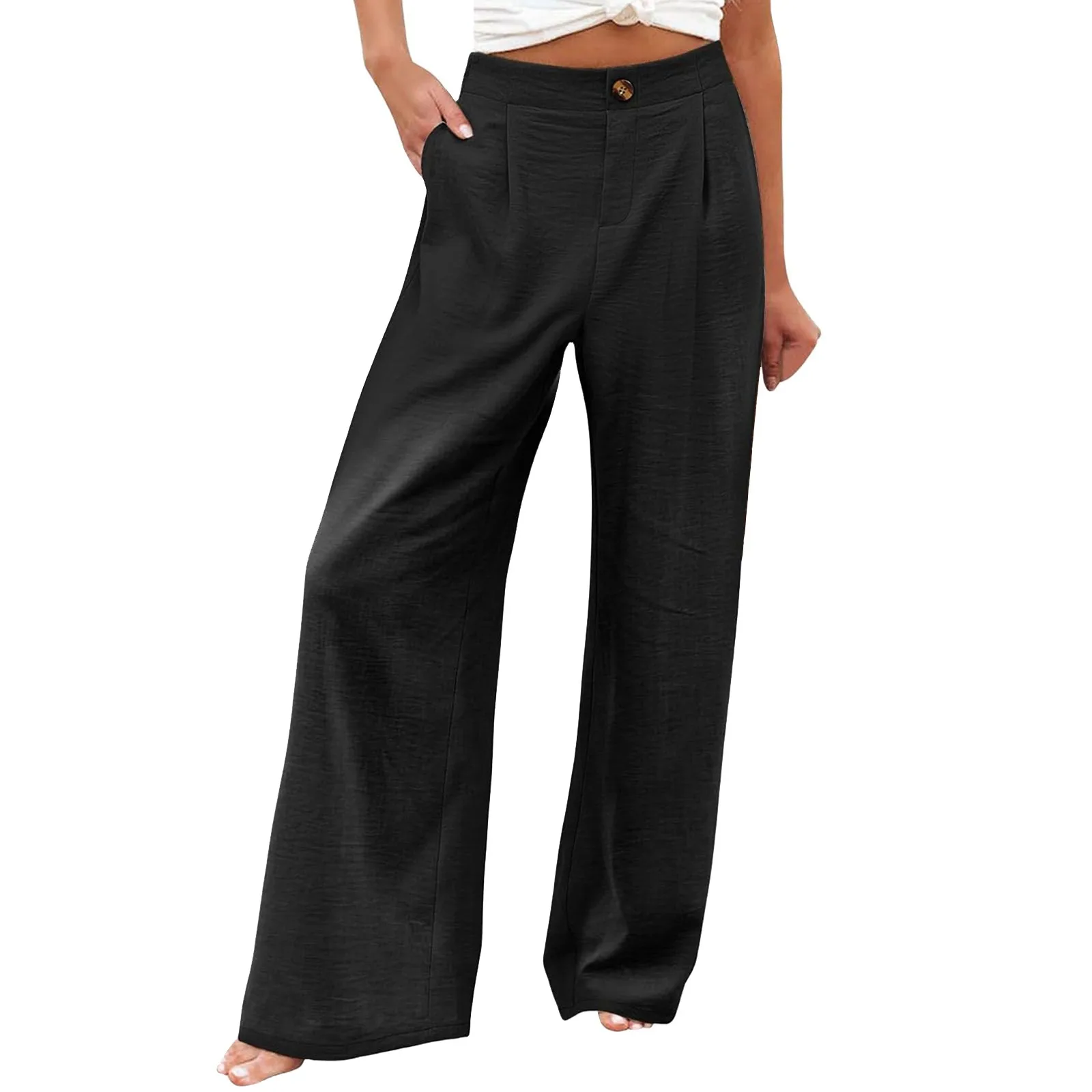 Stripe Women Pants High Waist Loose Wide Leg Pants Women Casual Straight Trousers Women Fashion High Street Suit Women's Pants Stripe Women Pants High Waist Loose Wide Leg Pants Women Casual Straight Trousers Women Fashion High Street Suit Women's Pants