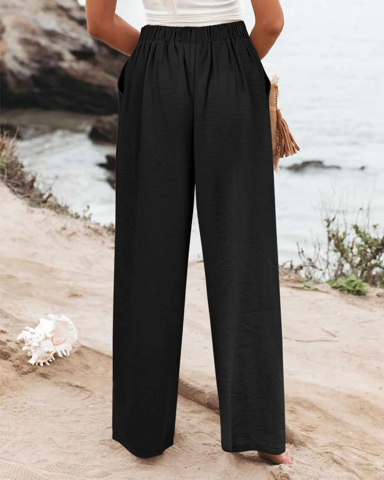 Stripe Women Pants High Waist Loose Wide Leg Pants Women Casual Straight Trousers Women Fashion High Street Suit Women's Pants Stripe Women Pants High Waist Loose Wide Leg Pants Women Casual Straight Trousers Women Fashion High Street Suit Women's Pants