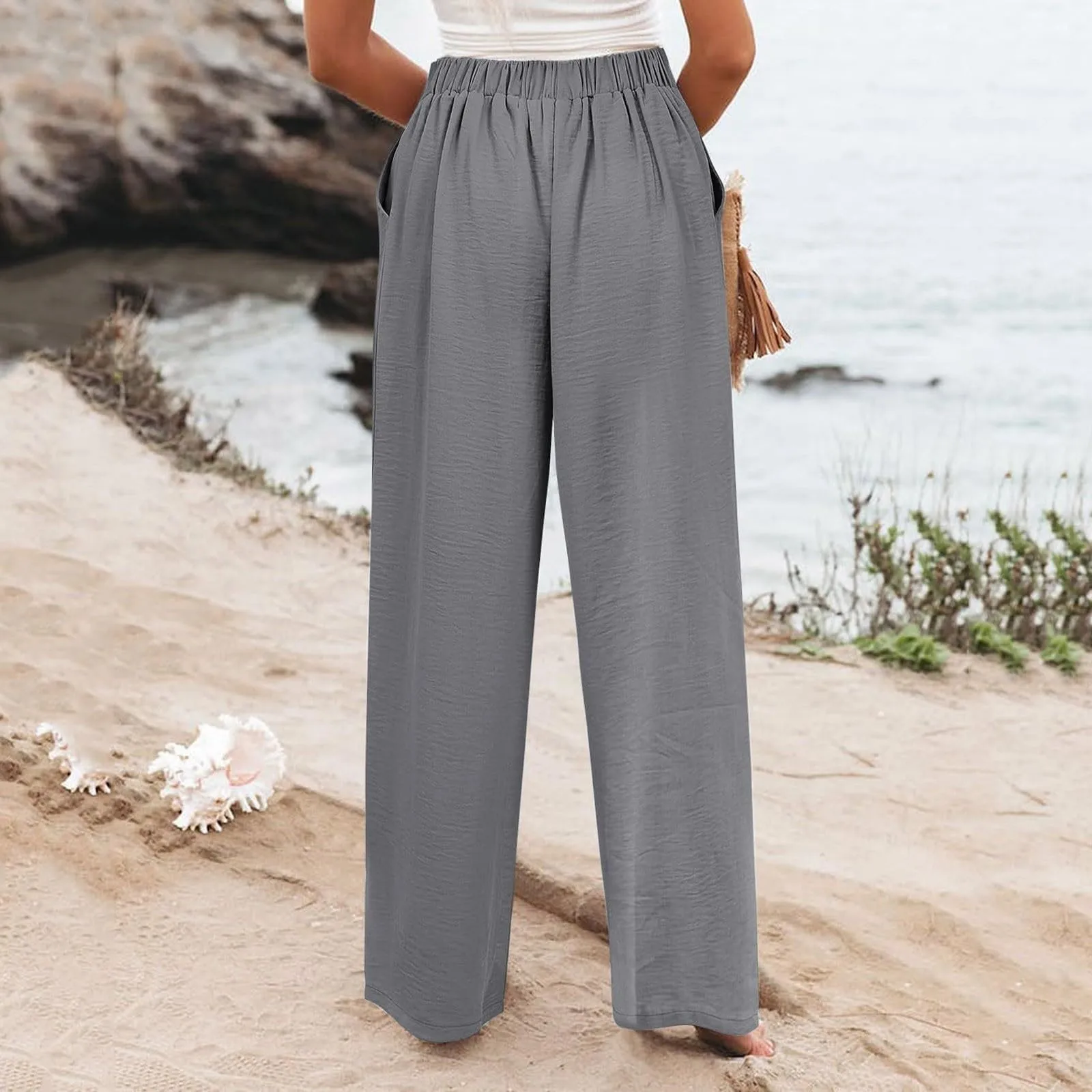 Stripe Women Pants High Waist Loose Wide Leg Pants Women Casual Straight Trousers Women Fashion High Street Suit Women's Pants Stripe Women Pants High Waist Loose Wide Leg Pants Women Casual Straight Trousers Women Fashion High Street Suit Women's Pants