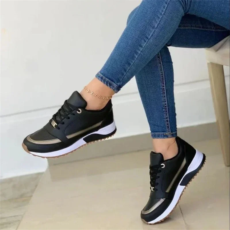 2025 Women's Mesh Sneakers Patchwork Lace Up Flat Shoes for Women Lightweight Female Shoes Classic Versatile Zapatillas De Mujer 2025 Women's Mesh Sneakers Patchwork Lace Up Flat Shoes for Women Lightweight Female Shoes Classic Versatile Zapatillas De Mujer