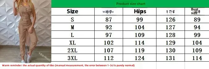 2021 Wish Women's Utility Jumpsuit Beltless Sleeveless Simple Tied Pants Working Uniform Cross-border Style from China