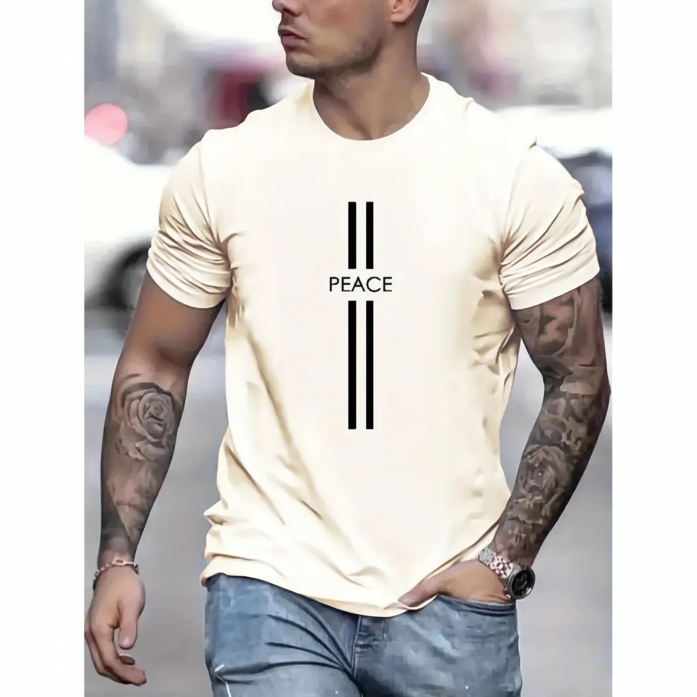 T Shirt Man Way Maker Print Slim Fit Casual Sports Round Neck Short Sleeve Tee T-Shirt Tops Clothing Fashionable Summer 2025 T Shirt Man Way Maker Print Slim Fit Casual Sports Round Neck Short Sleeve Tee T-Shirt Tops Clothing Fashionable Summer 2025