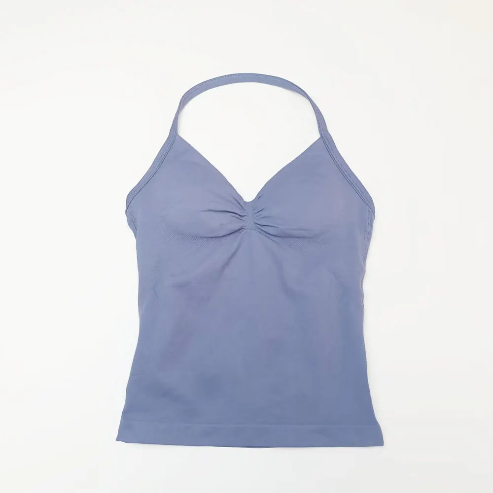 NCLAGEN Longline Strappy Top Sports Yoga Vest Women's Fitness Tank Top Gym Beautiful Open Back Bra Running Workout Halter NCLAGEN Longline Strappy Top Sports Yoga Vest Women's Fitness Tank Top Gym Beautiful Open Back Bra Running Workout Halter