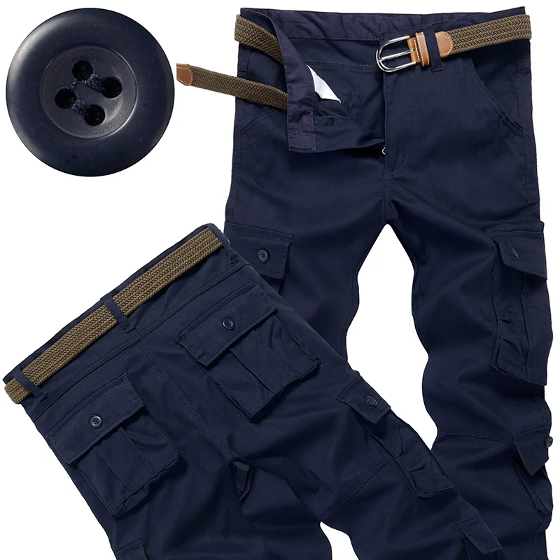 Men's Tactical Pants Casual Cargo Pants Outdoor Sports Work Trousers High Quality Joggers Hiking Pants Korean Sweatpants