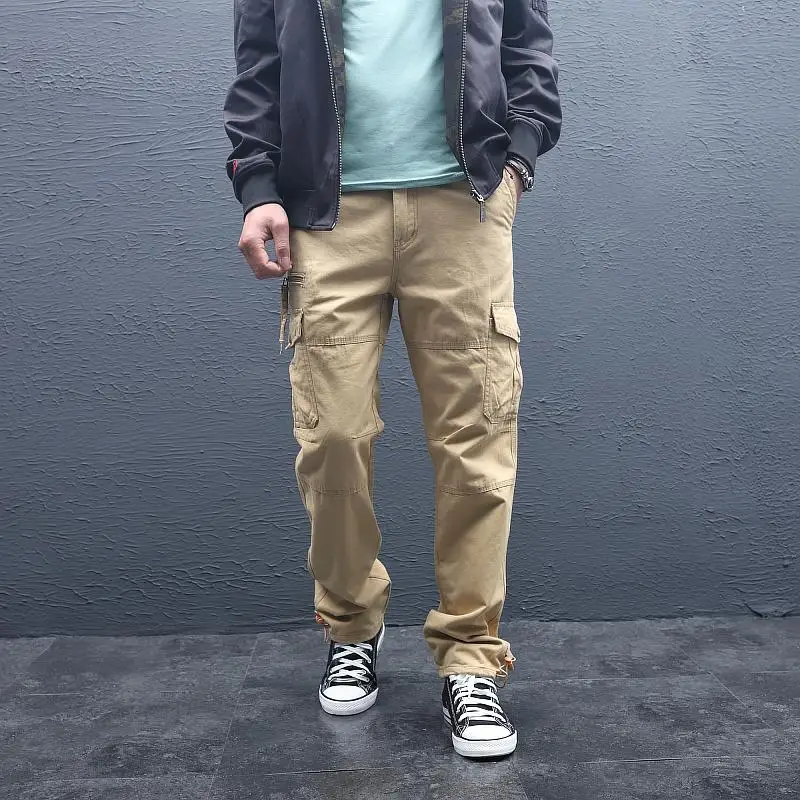 Men's Tactical Trousers Large Size Loose Casual Pants Running Overalls Men's Sweatpants Sports Hiking Outdoor Clothes Work Pants Men's Tactical Trousers Large Size Loose Casual Pants Running Overalls Men's Sweatpants Sports Hiking Outdoor Clothes Work Pants