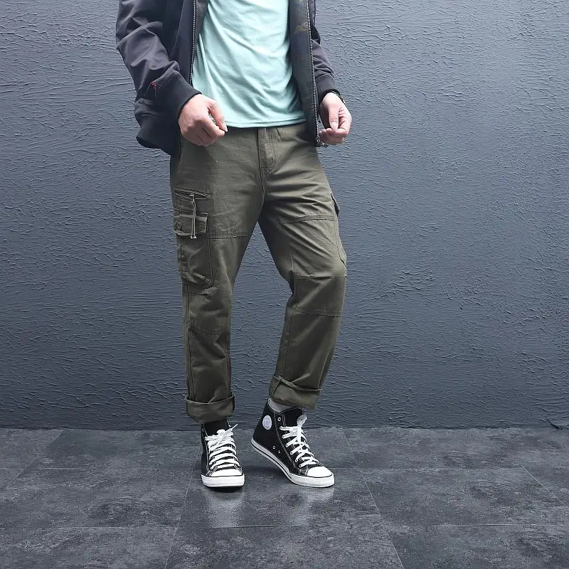 Men's Tactical Trousers Large Size Loose Casual Pants Running Overalls Men's Sweatpants Sports Hiking Outdoor Clothes Work Pants Men's Tactical Trousers Large Size Loose Casual Pants Running Overalls Men's Sweatpants Sports Hiking Outdoor Clothes Work Pants