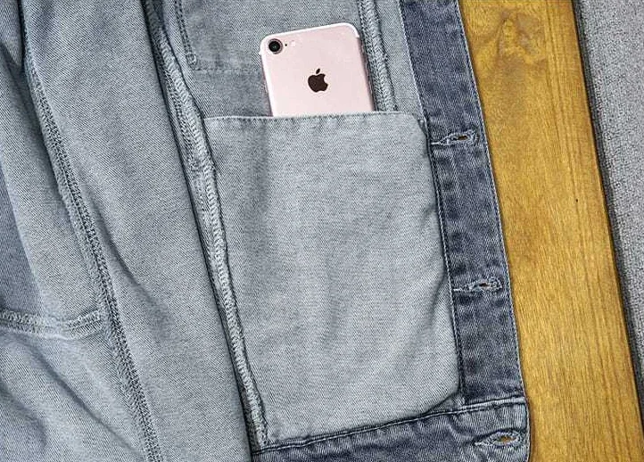 Male Jean Coats Blue Ripped Men's Denim Jacket Wide Shoulders with Hole Menswear Clothing Cheap Price Stylish Fashion of Fabric Male Jean Coats Blue Ripped Men's Denim Jacket Wide Shoulders with Hole Menswear Clothing Cheap Price Stylish Fashion of Fabric