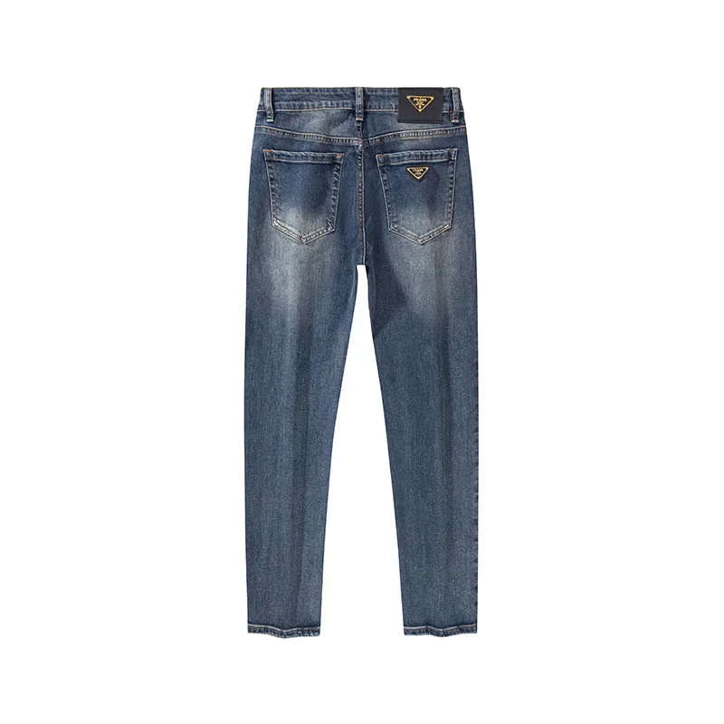 Milan Premium European Quality Autumn/Winter Men's Jeans Slims Smooths Your Silhouette Loose Straight Stretchy Vintage Trousers Milan Premium European Quality Autumn/Winter Men's Jeans Slims Smooths Your Silhouette Loose Straight Stretchy Vintage Trousers
