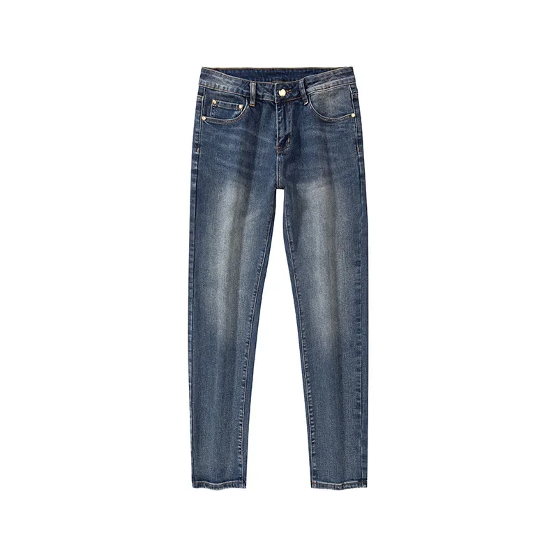 Milan Premium European Quality Autumn/Winter Men's Jeans Slims Smooths Your Silhouette Loose Straight Stretchy Vintage Trousers Milan Premium European Quality Autumn/Winter Men's Jeans Slims Smooths Your Silhouette Loose Straight Stretchy Vintage Trousers